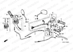 F-3 HANDLE LEVER / SWITCH / CABLE