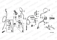 F-3 HANDLE LEVER / SWITCH / CABLE