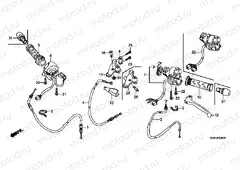 F-3 HANDLE LEVER / SWITCH / CABLE