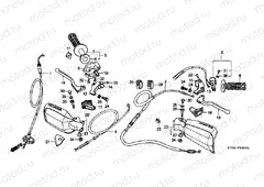 F-3 HANDLE LEVER / SWITCH / CABLE