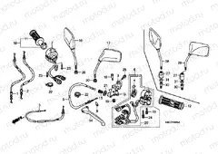 F-3 HANDLE LEVER / SWITCH / CABLE