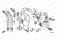 F-3 HANDLE LEVER / SWITCH / CABLE