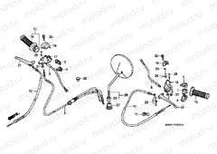 F-3 HANDLE LEVER / SWITCH / CABLE