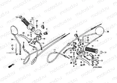 F-3 HANDLE LEVER / SWITCH / CABLE