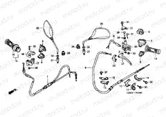 F-3 HANDLE LEVER / SWITCH / CABLE