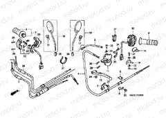 F-3 HANDLE LEVER / SWITCH / CABLE