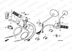 F-3 HANDLE LEVER / SWITCH / CABLE