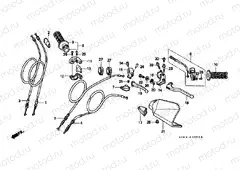 F-3 HANDLE LEVER / SWITCH / CABLE (CM)