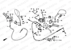 F-3 HANDLE LEVER/SWITCH/CABLE