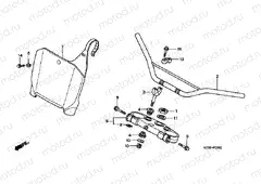 F-3 STEERING BAR TUBE