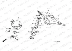 F-3 STEERING HANDLE / UPPER AXLE