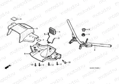 F-3 TIE ROD TUBE / HANDLE COVER