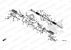 F-30-1 FOOTREST (VT1300CXA)