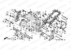 F-30-1 FRAME HOUSING (CBF600S8 / SA8 / N8 / NA8)