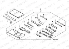 F-30-1 TOOLS (VFR750FR / FS / FT / FV)