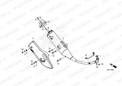 F-30 EXHAUST MUFFLER