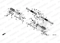 F-30 FOOTREST (VT1300CR)