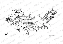 F-30 FRAME HOUSING (VTR1000SPY / 1)