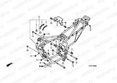 F-30 FRAME HOUSING (XL125V1 / 2/3/4/5/6)