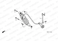 F-30 REAR SHOCK ABSORBER