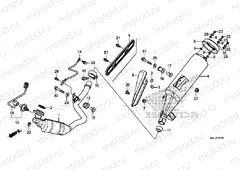 F-31 EXHAUST DRUM