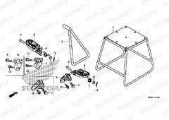F-31 FOOTREST / SUPPORT