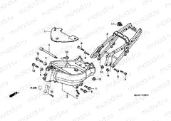 F-31 FRAME HOUSING (CBR900RRY, 1 / RE1)