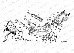 F-31 FRAME / OIL COOLER