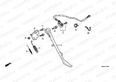F-31 SIDE SHELF (VT750C2B / C2S / CS / C / CA)