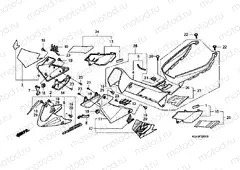 F-32-1 MAIN PIPE COVER / LOWER ENGINE (FS1254 / 5/6/8)