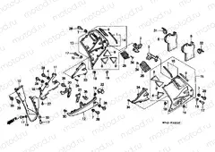 F-32-2 LOWER ENGINE (VFR750FR / FS / FT / FV)