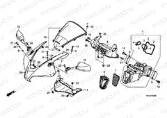 F-32 UPPER ENGINE HOUSING