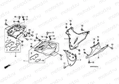 F-33-1 LOWER ENGINE (CBR125RW7 / RW9 / RWA)