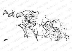 F-33-1 LOWER ENGINE (R.) (CBR600RR9, A, B / RA9, A, B)