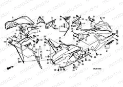 F-33 LOWER ENGINE HOUSING (CBR600RR7 / 8)