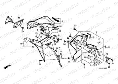 F-33 LOWER ENGINE HOUSING (R.)