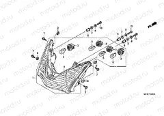 F-33 REAR COMBINATION LAMP