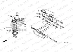 F-33 ​​REAR SHOCK ABSORBER