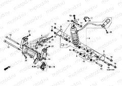 F-33 REAR SHOCK ABSORBER