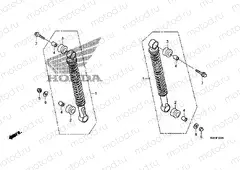 F-33 REAR SHOCK ABSORBER