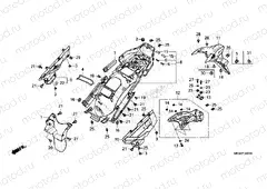 F-34-1 REAR FENDER