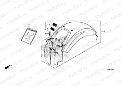 F-34-1 REAR FENDER (VT1300CXA)