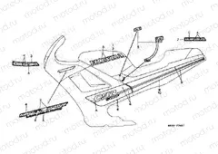F-34-1 STRIP (CBR500FJ)