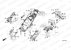 F-34 REAR FENDER