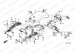 F-34 REAR FENDER