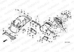 F-34 REAR FENDER
