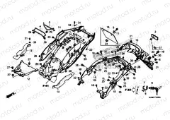 F-34 REAR FENDER