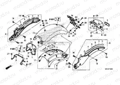 F-34 REAR FENDER