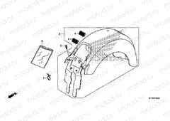 F-34 REAR FENDER (VT1300CR)