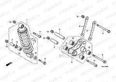 F-34 REAR SHOCK ABSORBER